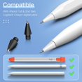 thumbnail image 2 of Replacement Tips for Apple Pencil 2nd 1st Generation iPad Pro Pencil, 0.75mm Upgraded No Wear Out Fine Point, 2 of 5