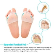FAGINEY Foot Protective Pad,Women Toe Pad,Yosoo Silicone Corrector Relief Gel Toe Separator Hammer Toe with Forefoot Pads