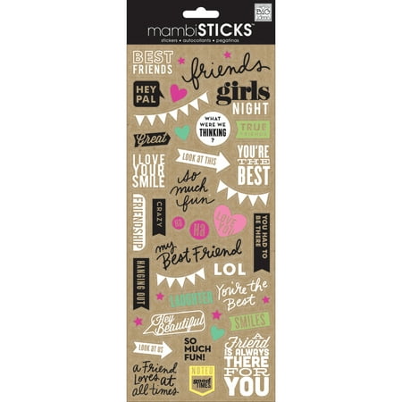 Specialty Stickers-Best Friends (Best Selling Arts And Crafts Ideas)