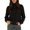 C313/Black, variant on XIYON Sweaters for Women Elegant Turtleneck Pullover Sweater Fall Winter Color Block Thickened Loose Outerwear Sweater