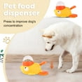 thumbnail image 2 of BESTSKY 2-in-1 Dog Interactive Slow Feeder & Puzzle Toy Duck Shaped Treat Dispenser for Small & Medium Dogs, Anti-Gulping Bowl for Healthy Eating IQ Training, 2 of 4