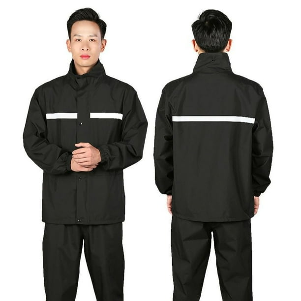 Mono De Trabajo Hombre Traje De Lluvia Reflectante Impermeable De