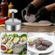 thumbnail image 5 of Hamburger Press Burger Patty Maker 304 Stainless Steel Pork Beef Burgers Manual Press Mold For Grill Griddle Meat Tool - PR, 5 of 5