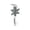 Black, variant on Christmas Snowflake Fireplace Stocking Hook, Iron Mantel Hanger with Weighted Support, Freestanding Holiday Decor Accessory for Stockings, Garland and Seasonal Displays on Shelves and Countertops