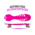 thumbnail image 3 of Patineta Para Niños Juvenil Esqueleto Waveboard Rosa LAVIGA Plástico Resistente, 3 of 5
