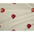 thumbnail image 4 of oneOone Tissu Polyester Lycra Imprimé Fraise par Yard 56 Pouces de Large, 4 of 4