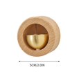 thumbnail image 3 of Campana de Viento para Puerta de Madera Magnética – Alerta de Entrada de Madera Natural para Puerta | Campana de Viento Dopamina para Tienda o Hogar, Fácil Instalación, Decorativa y Ecológica, 3 of 6