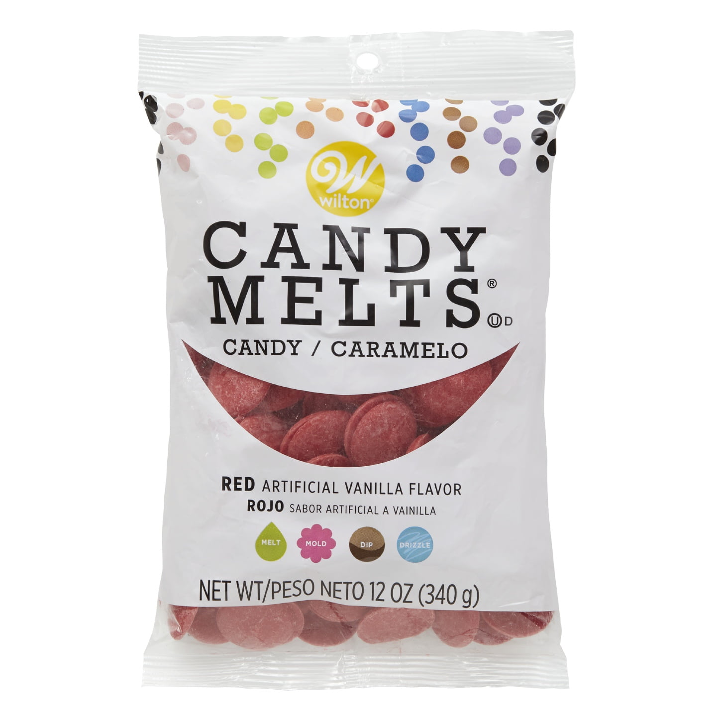Wilton Candy Melts Red Candy, 12 oz - Walmart.com - Walmart.com