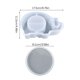thumbnail image 2 of Hucha De Resina De Hipopótamo Animal, Molde De Silicona Para Espejo, Hucha Epoxi, Molde Para Decoración Del Hogar, Manualidades Diy, Molde De Silicona Suave Para Oficina Y Escuela Monstrate HA027319-02, 2 of 7