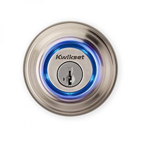 Kwikset Kevo (2nd Gen) Touch-to-Open Bluetooth Smart Lock in Satin