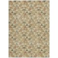 thumbnail image 5 of 5' X 8' Beige Tan And Taupe Geometric Washable Indoor Outdoor Area Rug, 5 of 5