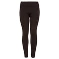 thumbnail image 1 of Gravity Threads Seamless Fleece Leggings, Coffee, 1 of 2