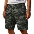 thumbnail image 2 of Nestiefly Camo Mens Cargo Shorts Casual Lightweight Waterproof Outdoor Hiking Fishing Camouflage Shorts with Multi Pockets 2026 Army Green 2XL, 2 of 5