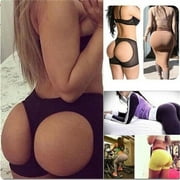 Women Butt Lifter Shaper Tummy Control Panties Buttocks Open Instan Boyshorts