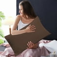 thumbnail image 5 of chaungfeng Standard Pillow Cases Set of 2 - Lightweight - Envelope Closure, Super Soft Easy Care Microfiber,Pillows Not Included 30" L x 20" W, 5 of 6