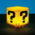 thumbnail image 3 of Nintendo Super Mario Bros. Mini Question Block Light Officially Licensed Video Game Decor, 3 of 5