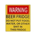 thumbnail image 1 of SGACAI Imán Cerveza Nevera Señal de Advertencia Refrigerador Nevera 9P6T K2K5 .ι, 1 of 7