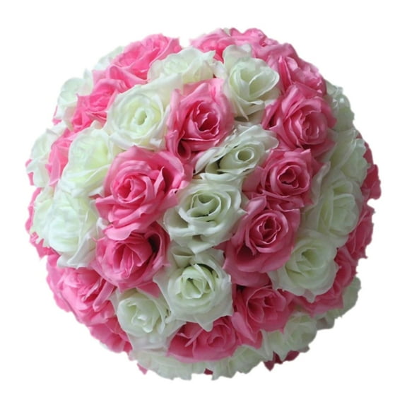 Ayyufe Rose Flower Balls Romantic Realistic Rose Blossoms Plastic Rose Artificial Flowers Balls for Party