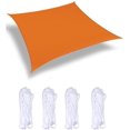 thumbnail image 1 of 2x2m Rectangular Shade Sail, Garden Patio Shade Sail, Sun Shade Sail With Rope, Canopy Waterproof Uv Protection, For Outdoor Camping Pool -Bomveson, 1 of 5