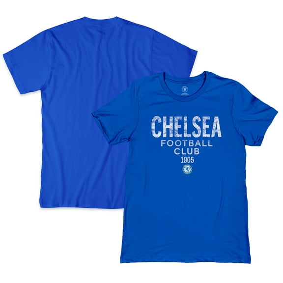 Men's 1863FC Blue Chelsea Tapered Text T-Shirt