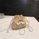 thumbnail image 1 of Bolso bandolera de verano Bolso de paja de playa tejido informal Cordón para el trabajo (Estilo 1) Tmvgtek Para Estrenar, 1 of 9