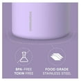 thumbnail image 3 of 32oz Stainless Steel Vacuum Insulated Food Jar | for Hot Food and Cold Food, Wide Mouth Leak-Proof Soup for Adults, 10 Hours Hot and 16 Hours Cold (Lavender), 3 of 9