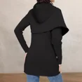 thumbnail image 4 of Sudadera Casual De Moda Dama Cruzada Con Capucha #176, 4 of 4
