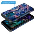 thumbnail image 3 of LG Arena 2 Case, LG Escape Plus Case, LG Journey LTE Case, LG Tribute Royal Case, Kaesar Hybrid Graphic Fashion Cute Colorful Slim Cover Armor Case for LG K30 2019 (Mandala), 3 of 5