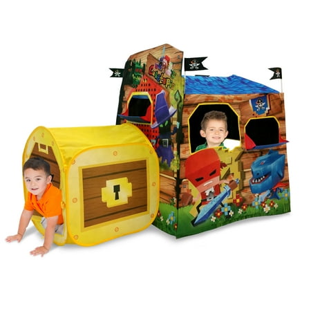 Playhut Cubetopia Kids Polyester Play Tent, Multi-color