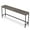 Gray, variant on Topcobe Narrow Console Table, 70.9" Extra Long Sofa Table Industrial Hallway Table, Modern Furniture for Indoor, Brown