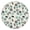 Romantic F, variant on Windproof Elastic Tablecloth with Sacred Symbolic Mandala Waterproof Wipeable Round Cover for Families, Pets