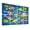 Color 2, variant on Classroom 8 Pack Art Acoustic Panels Sound Absorbing Colorful Fish Swimming Green Lily Pads Pink Water Lily Blue Decorative Soundproof Wall Panels Self Adhesive for Nursery Game Room 48"x32"