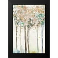 thumbnail image 2 of Pearce, Allison 11x14 Black Modern Framed Museum Art Print Titled - Golden Trees II, 2 of 5