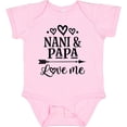 thumbnail image 3 of Inktastic Nani and Papa Love Me Boys or Girls Baby Bodysuit, 3 of 5