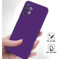 thumbnail image 5 of Samsung A32 Case,  Galaxy A32 5G Case Liquid Silicone Case Dual Layer Hybrid Hard PC Soft Silicone Gel Rubber Bumper Slim Fit Shockproof Protective Phone Case for Samsung Galaxy A32, Purple, 5 of 12