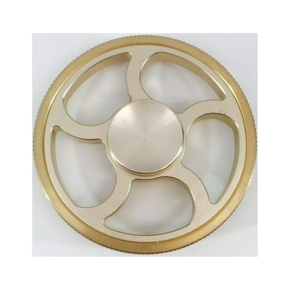 Green Tree Brass Wheel Spinner