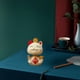 thumbnail image 3 of Adornos de gato de la de Feng Shui, decoración de colección, escultura de gato de bienvenida de resina, para decoración de coche, Sacudiendo la cabeza fu Macarena Estatua del gato de la suerte, 3 of 7