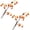 Orange, variant on 2 Pieces Artificial Faux Small Persimmon Ornament Decorative for Living Room Bedroom (Red, One Size)