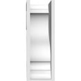 thumbnail image 4 of 5"W x 9"D x 18"H Standard Scroll Architectural Grade PVC Corbel, 4 of 9