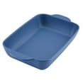 thumbnail image 2 of Ayesha Curry Rectangular Ceramic Baking Dish, 9-Inch x 13-Inch, Anchor Blue, 2 of 7