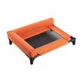 thumbnail image 2 of Cama elevada para perros, lavable y desmontable, ideal para mascotas pequeñas y medianas (gatos). Naranja, 2 of 9