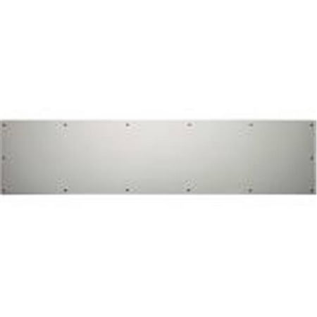 Satin Nickel Kick Plate 8 X 30 In