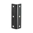 thumbnail image 5 of Uxcell L Shape 22x22x80mm Black Corner Brace Angle Bracket 4 Pack, 5 of 5