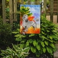 thumbnail image 2 of Carolines Treasures CK1940GF Fall Silver Poodle Flag Garden Size  Small multicolor, 2 of 2