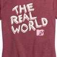 thumbnail image 3 of MTV - The Real World Pink Logo - Women's Short Sleeve Graphic T-Shirt, 3 of 5