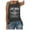 Dark Gray, variant on Workout Tank Tops Woman Classic Western Country Music Festival Sleeveless Round Neck Graphic Tees Dark Gray Basic Fitted Summer Clothes L