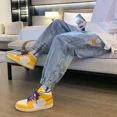 thumbnail image 2 of Pantalones Harem Hombre Pantalones Vaqueros Rectos Tallas Grandes Jeans Hombre 2024 Moda Xs Tendencia Elegante Suave Harajuku Grande Primavera Otoño, 2 of 5