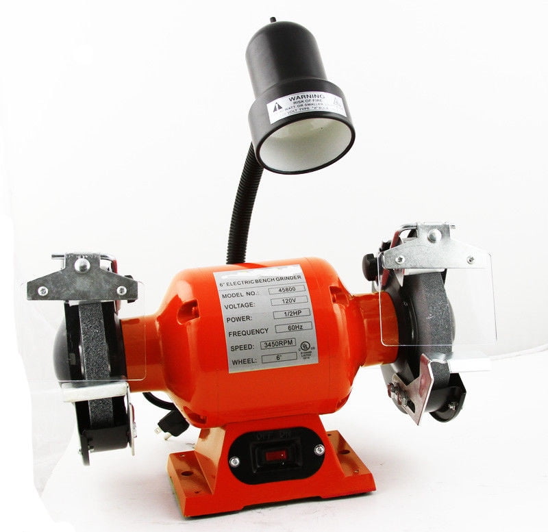 6 1 2 Hp Spark Guard Grinder Bench With Flexible Bright Light
