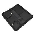 thumbnail image 3 of Scissors Bag, Hairdresser Scissors Bag Hairdressing Tool Pouch PU Leather  For Salon For Home For Travel, 3 of 8
