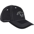 thumbnail image 2 of Checkered Flag Men's Ford Mustang Cap Adjustable Black Fabric Hat, 2 of 4